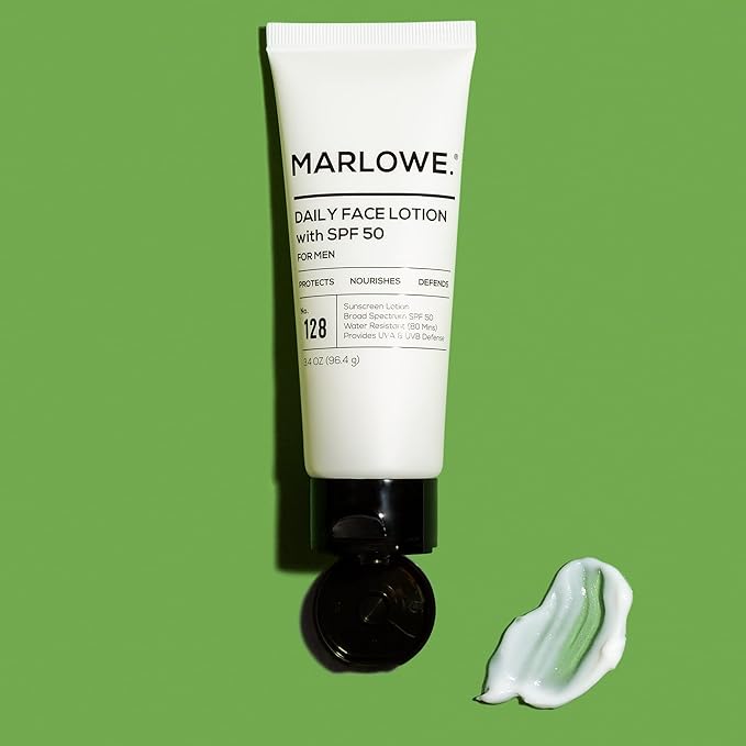 MARLOWE. No. 128 Men's Facial Lotion