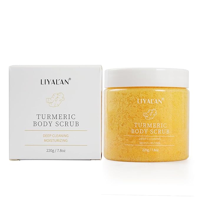 Liyalan Turmeric Body Scrub Moisturizing and