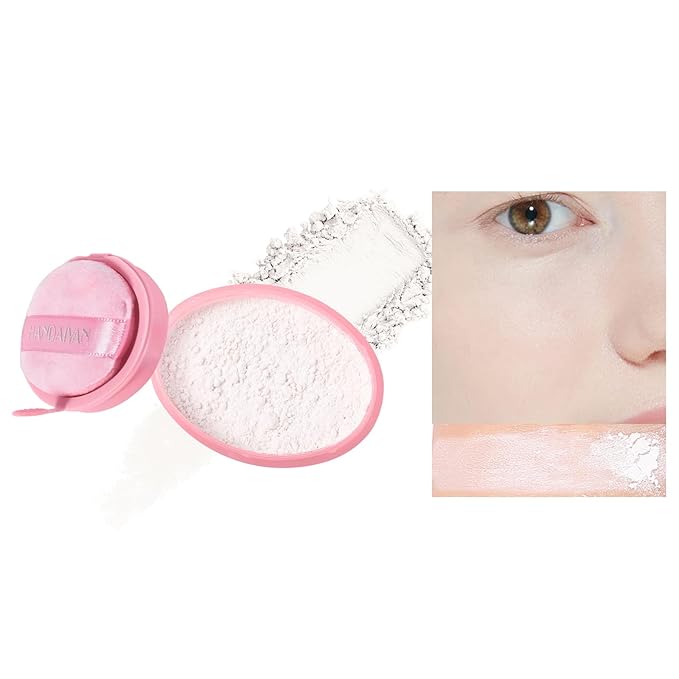 Loose Face Powder Setting Powder Makeup 0. （V01）With Powder Puff 67oz