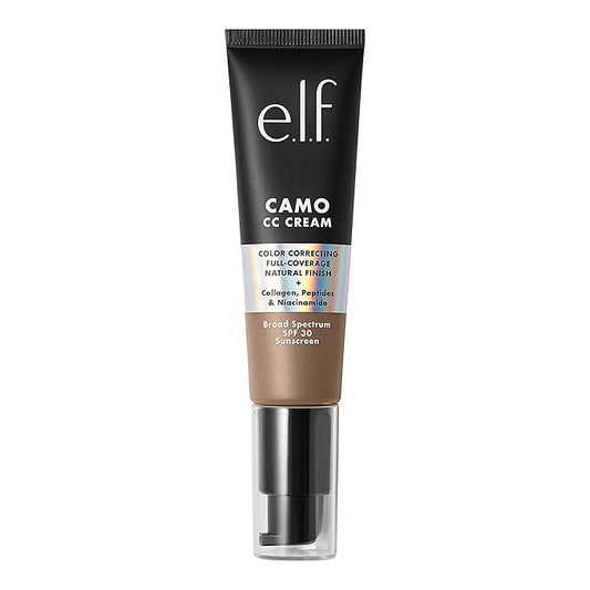 e.l.f. Camo CC Cream, Color Correcting Medium-To-Full Coverage W, (30g) 1.05 Oz