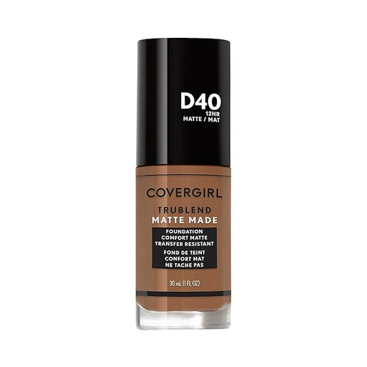 COVERGIRL TruBlend Matte Made Liquid Foundation, Deep Bronze of 1)