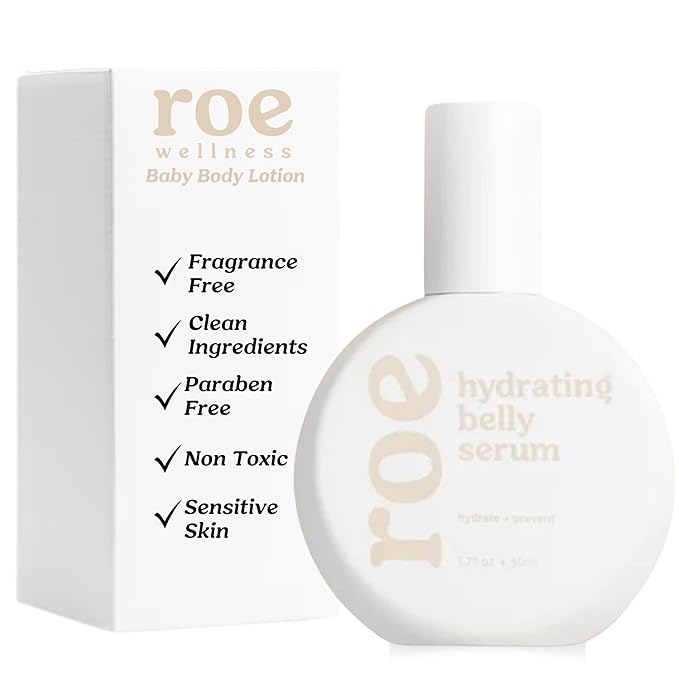 Stretch Mark Belly Serum/Oil for Sensitive Skin with Long and Short-term Hydration, Increases Skin Elasticity and Firmness Reduce Stretch Marks (Belly Serum)