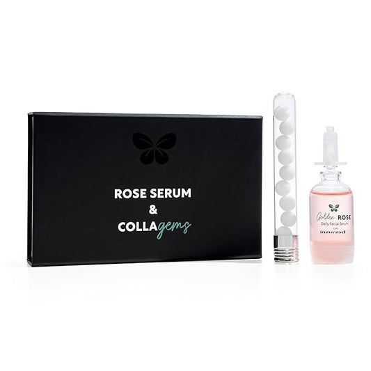 Golden ROSE Serum + CollaGEMS -