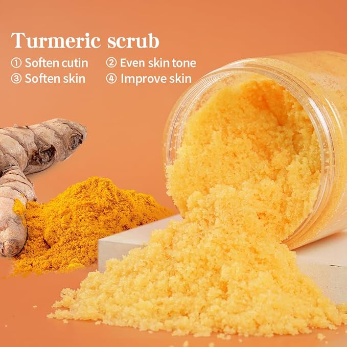 Liyalan Turmeric Body Scrub Moisturizing and