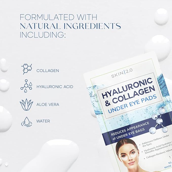 Anti-aging eye pads - hydrating,