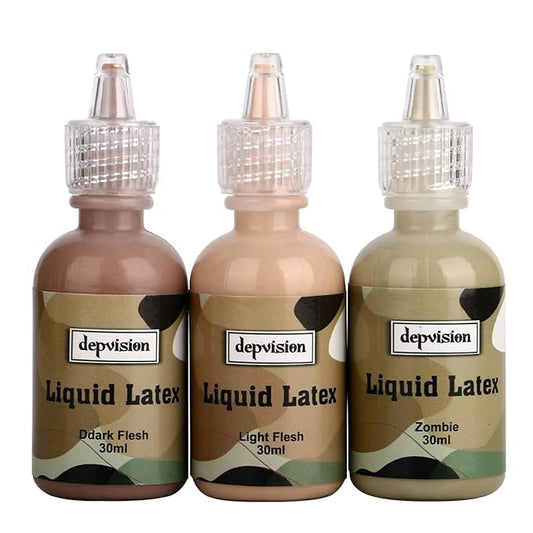 Depvision Liquid Latex 3 Colors Set White Fresh 60ml