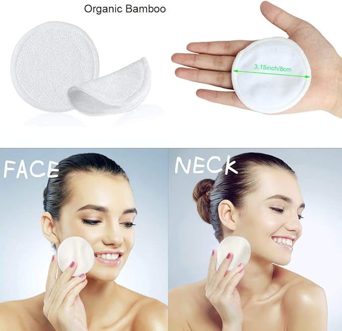 Pinowu reusable makeup remover pads