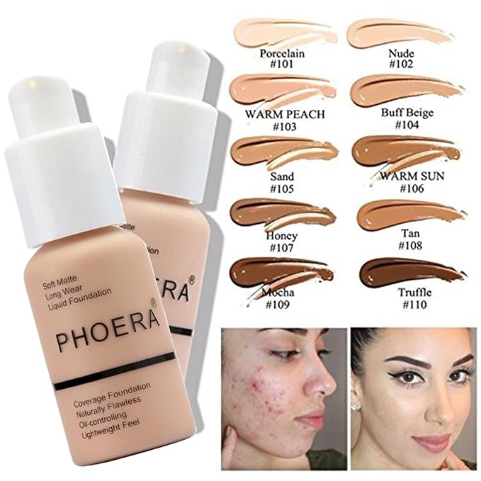 PHOERA Foundation,PHOERA CC+ Cream Color Correcting Anti Aging