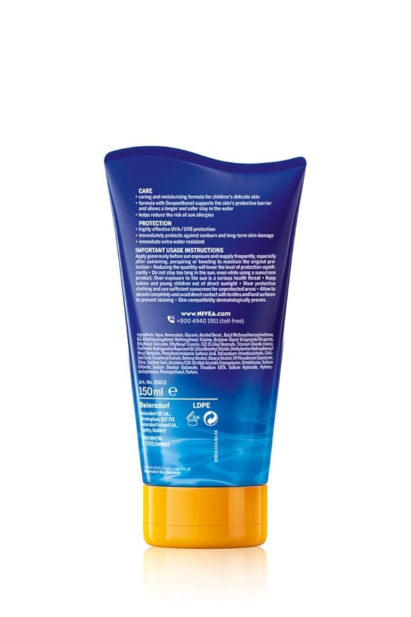 Nivea Sun Kids Swim & Play Sun Lotion Spf50+ 150 Ml