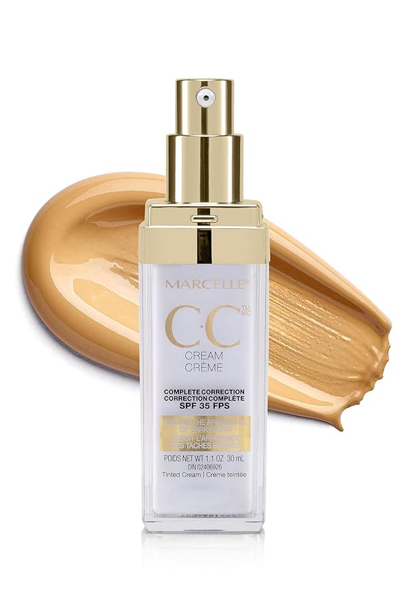 Marcelle CC Cream SPF 35, Golden Glow Universal