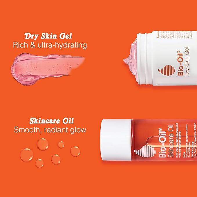 Bio-Oil Dry Skin Travel Skincare Bundle 1.7 Oz