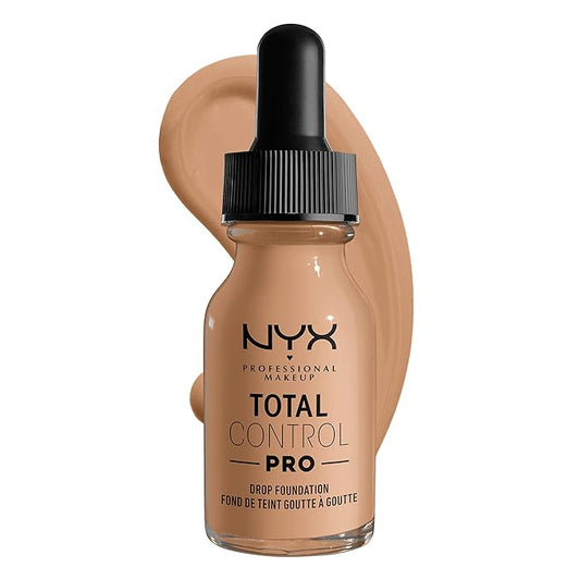 NYX PROFESSIONAL MAKEUP Total Control Pro Drop Foundation, Medium Olive