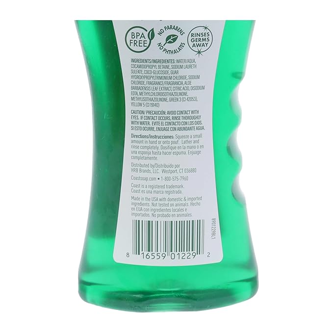 Coast Emerald Burst Body Wash -