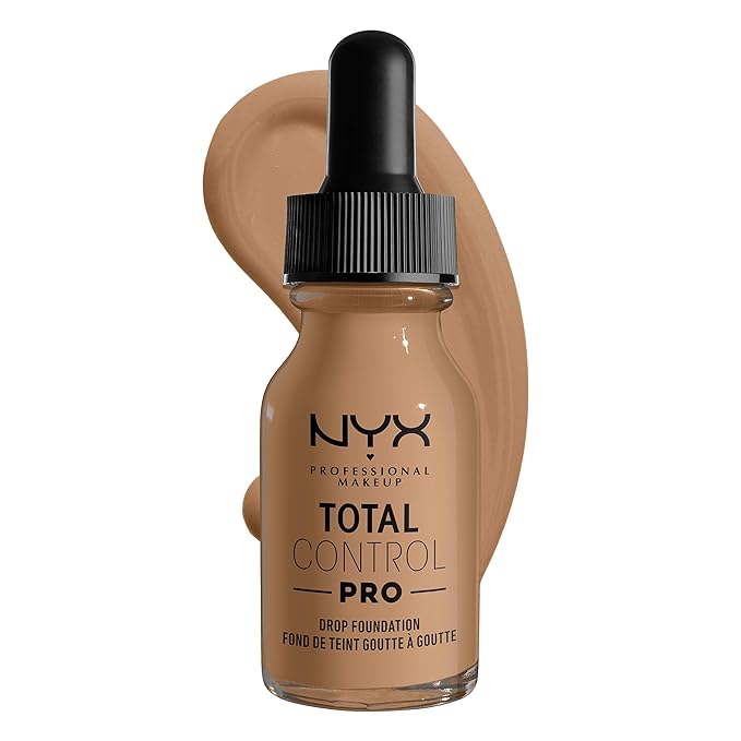 NYX PROFESSIONAL MAKEUP Total Control Pro Drop Foundation, - Caramel