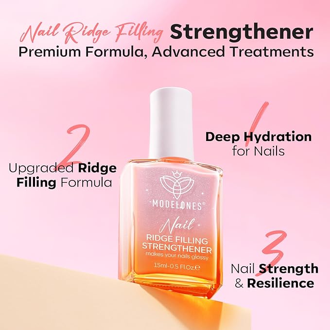 modelones Nail Strengthener, 8-in-One Nail