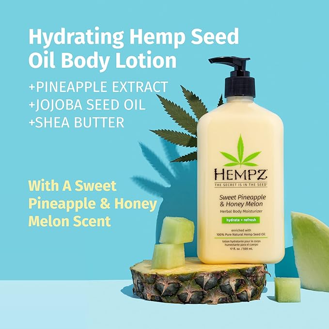 HEMPZ Body Lotion - Sweet Pineapple 17oz