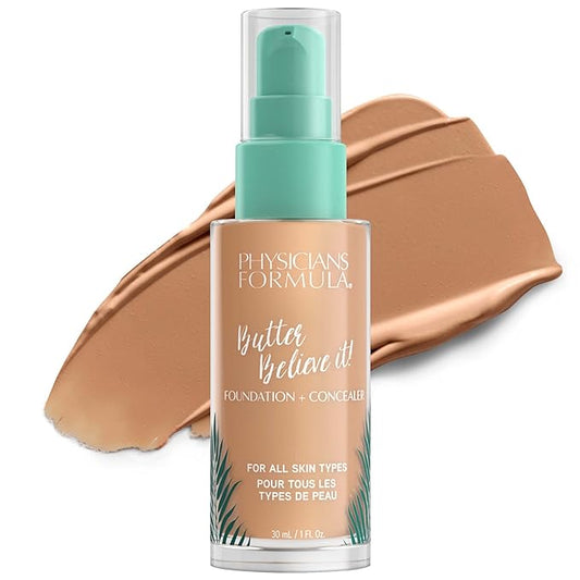 Physicians Formula Butter Believe It! Foundation + Concealer Clinicially Tested