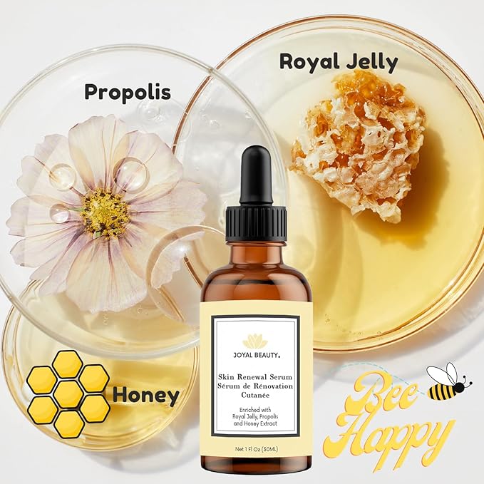 JOYAL BEAUTY Organic Royal Jelly Skin Renewal Serum Soft Skin