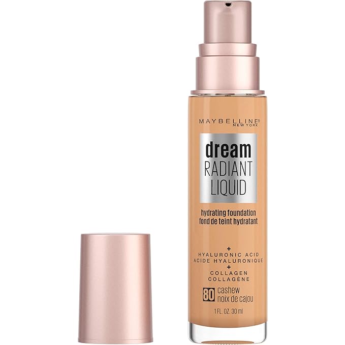 Maybelline Dream Radiant Liquid Medium Coverage Hydrating Makeup, Fl; Oz