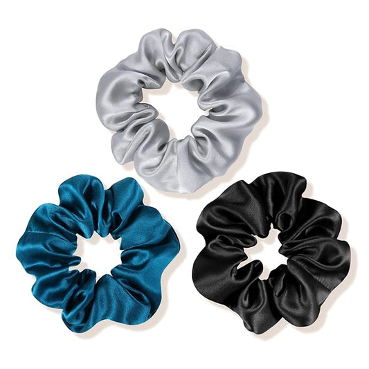 OLESILK 100% Mulberry Silk-Scrunchies for