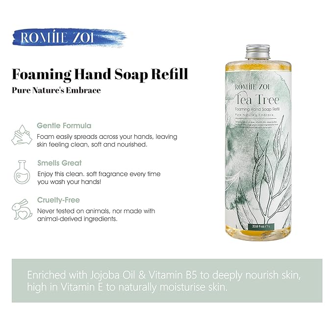 Foaming Hand Soap Refill, Tea Tree,