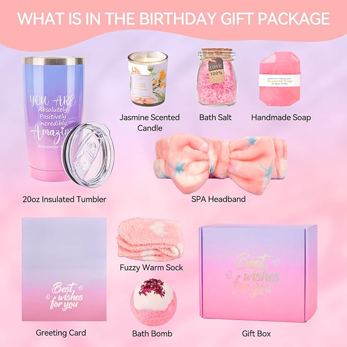 Happy Birthday Gifts for Women Friendship,