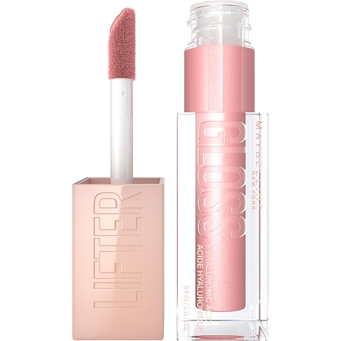 Maybelline Lifter Gloss, Hydrating Lip Gloss with Hyaluronic Lip