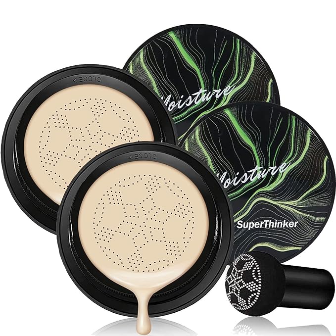 Mushroom Head Air Cushion CC Cream, BB Cream (2PCS Ivory)