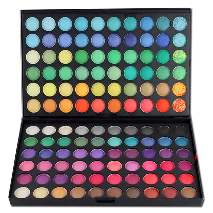 Eyeshadow Palettes, Easy to Blend Color Fusion 120