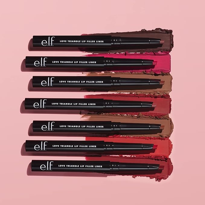 e.l.f. Love Triangle Lip Filler Liner, 2-in-ipliner Pencil Lip 1 L