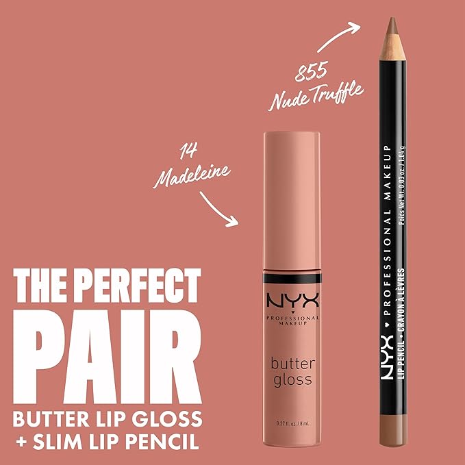 NYX PROFESSIONAL MAKEUP Butter Gloss, Non-Sticky Lip Gloss