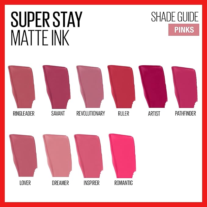 Maybelline Super Stay Matte Ink Liquid Lipstick Makeup,