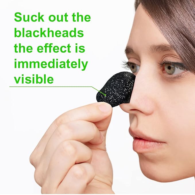 Blackhead Remover Strips,Remover Pore Strips (80pcs),Deep Cleansing Nose Strips,Removes Blackheads and Unclogs Pores,Tightens Pores, Blackhead Remover Strips For Women and Men