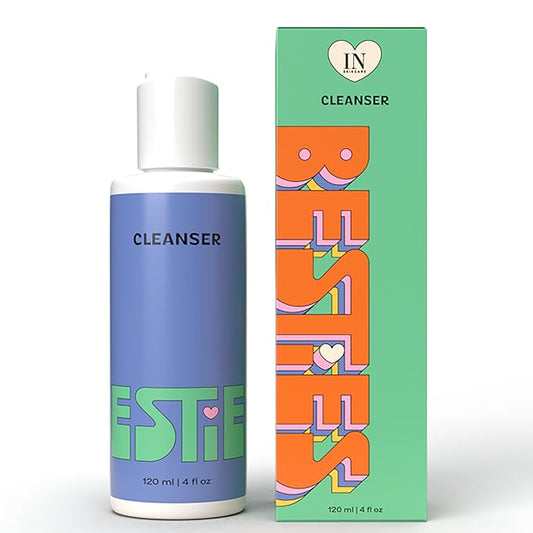 InstaNatural BESTIES Gentle Teen Face Cleanser | Vitamin C, Aloe Vera, Coconut Water | Simple Skincare for Healthy Skin | for Blemishes, Uneven Tone, Hydration, (Face Wash for All Skin Types)