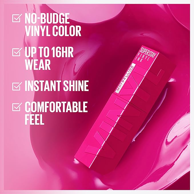 MAYBELLINE Super Stay Vinyl Ink Longwear No-Budge Liquid Lipcol