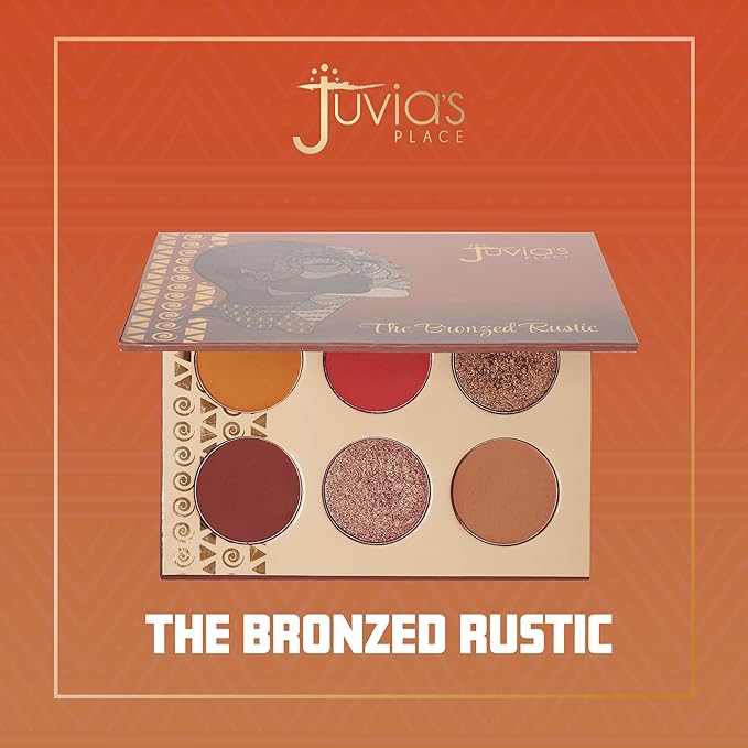 Juvia's Place Palette The Bronzed Rustic - Shades