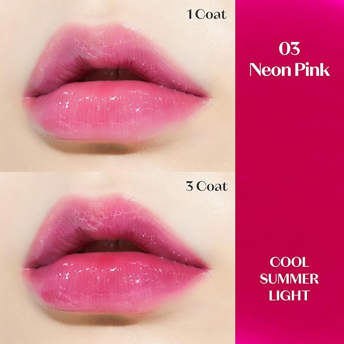 ETUDE Dear Darling Oil Tint #3 Neon Pink Lip 2g