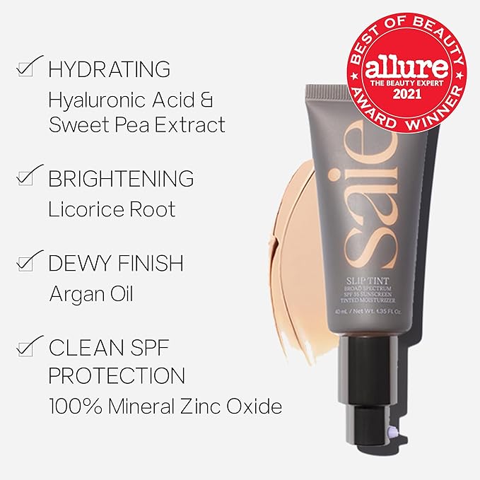 Saie Slip Tint SPF 35 Tinted Moisturizer - Eight () 1.35 oz