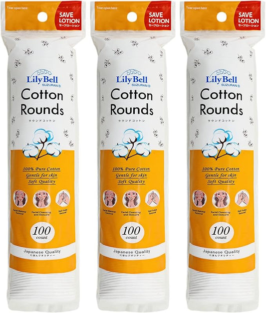 Lily bell cotton rounds for