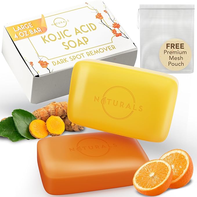 Kojic Acid Soap, Turmeric Soap Bar