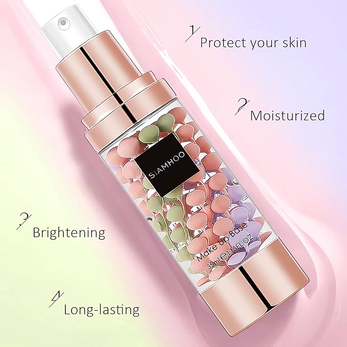 SIAMHOO One Step Face Primer Makeup Tricolor Tinted Face 35ml