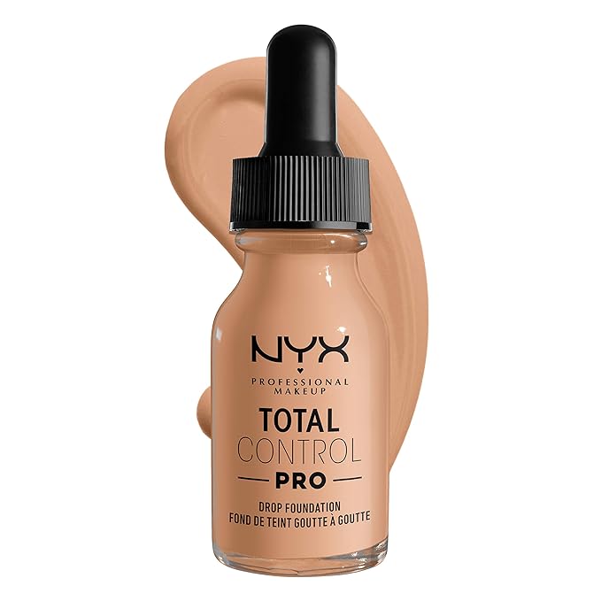 NYX PROFESSIONAL MAKEUP Total Control Pro Drop Foundation, - Natural