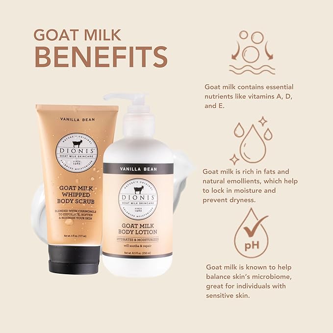 Dionis - Goat Milk Skincare Vanilla oz