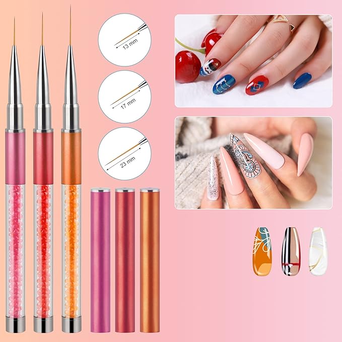 Artdone Nail Art Brushes Set,6PCS