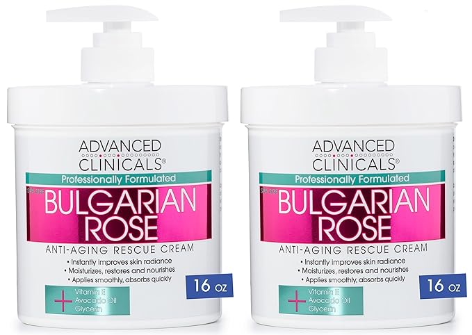 Advanced Clinicals Bulgarian Rose Anti Aging