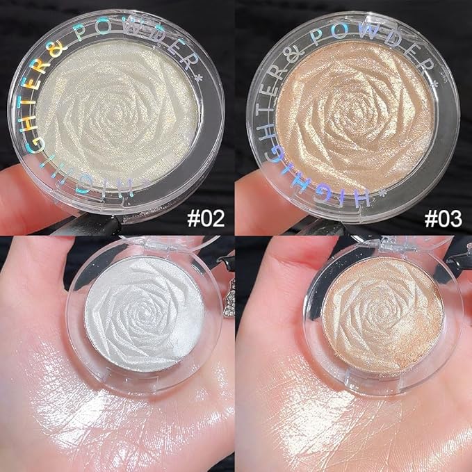 evpct Blonde Gold & Champagne Gold Face Highlighter