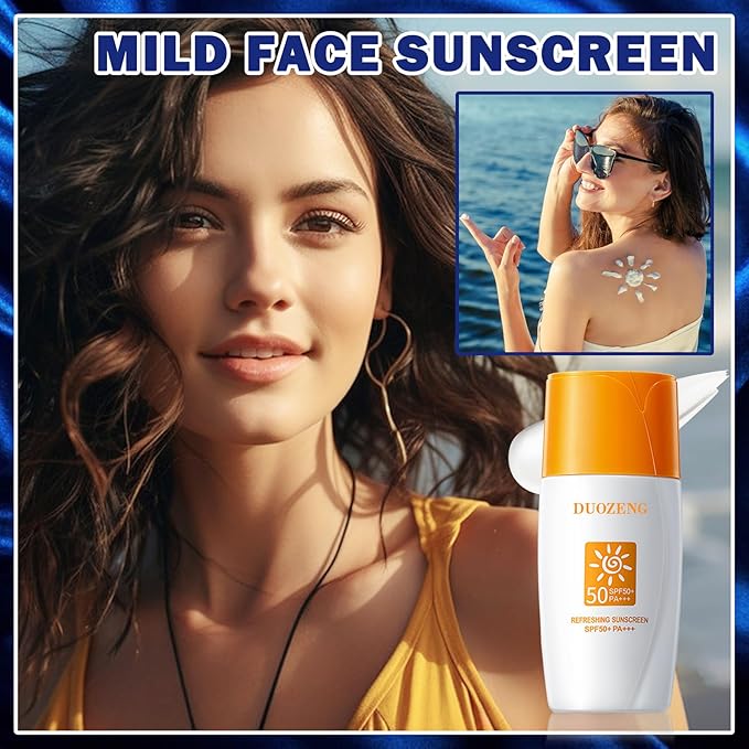 Sun Stick,Watery Sunscreen Stick for Face,Matte Long Lasting Non-Greasy SPF 50+Sunstick D