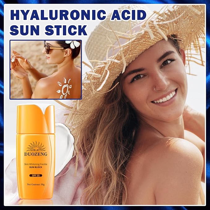 Sun Stick,Watery Sunscreen Stick for Face,Matte Long