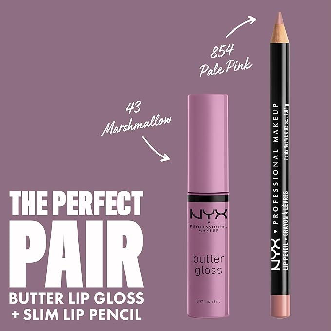 NYX PROFESSIONAL MAKEUP Butter Gloss, Non-Sticky Lip Gloss