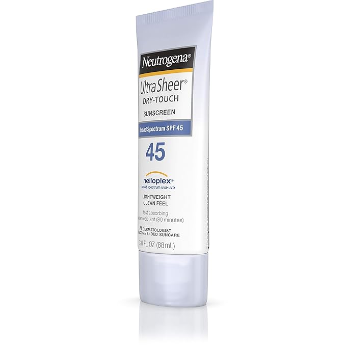 Neutrogena Ultra Sheer Dry-Touch Sunscreen SPF 45, 3 Fl Oz